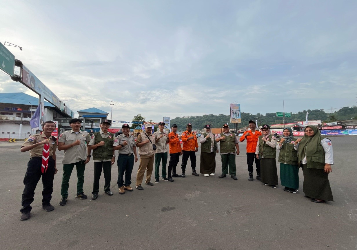 BPBD KOTA CILEGON MELAKUKAN MONITORING KESIAPSIAGAAN BENCANA PADA SAAT ARUS BALIK IDUL FITRI 1446 HIJRIYAH TAHUN 2025